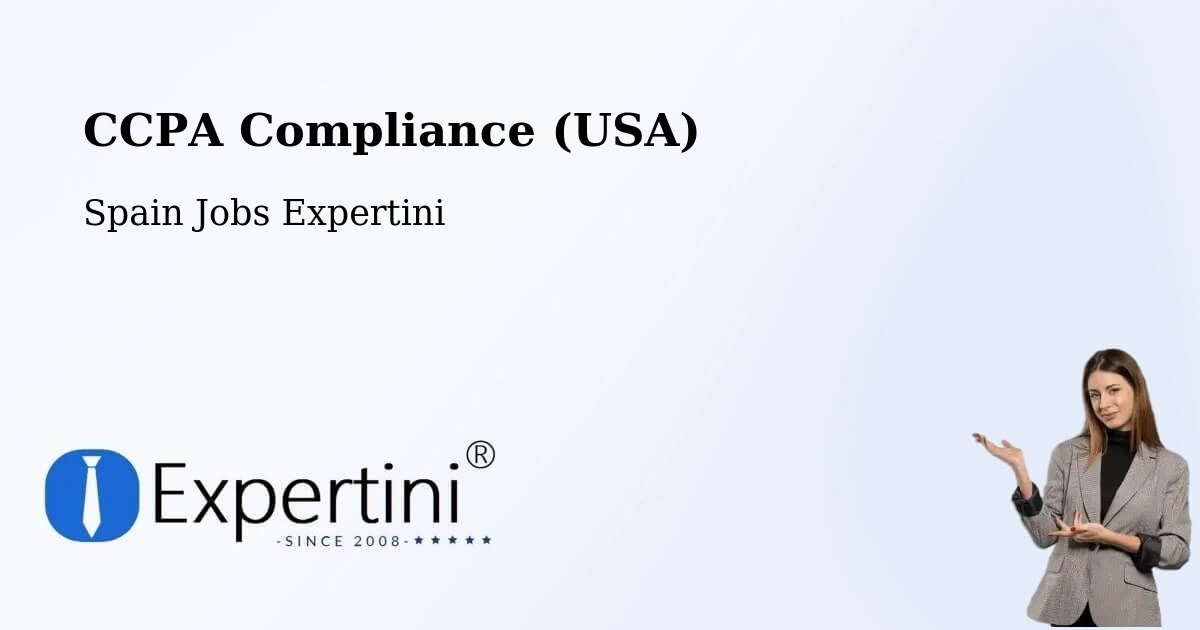 CCPA Privacy Rights & Compliance Notice – Ávila - Spain Jobs Expertini